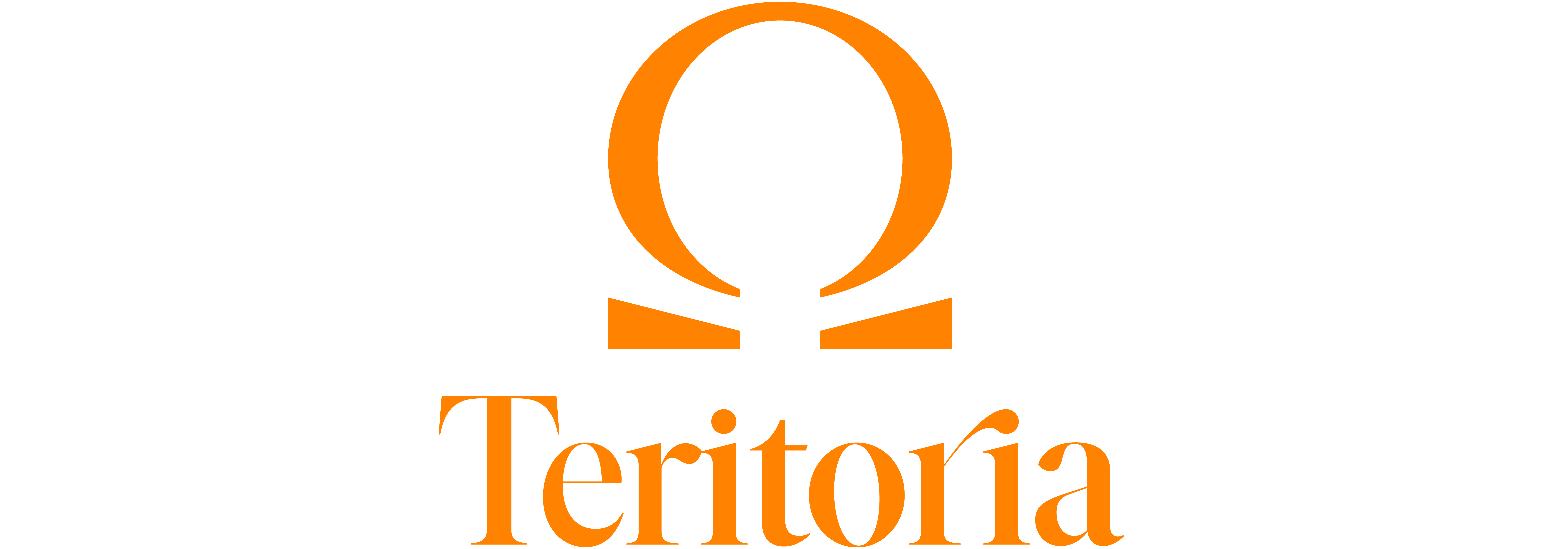 logo omega teritoria orange